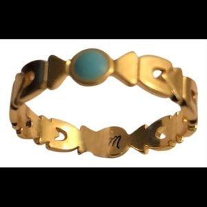 Madewell one stone band ring  l